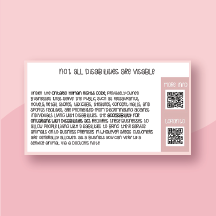 Custom Service Dog AODA Info Law Cards