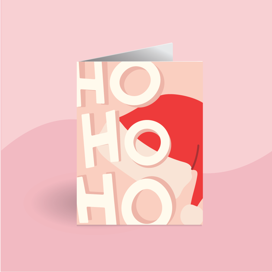 Minimalist Christmas Cards – Handmade A2 Holiday Card Set (Singles or Box of 6)