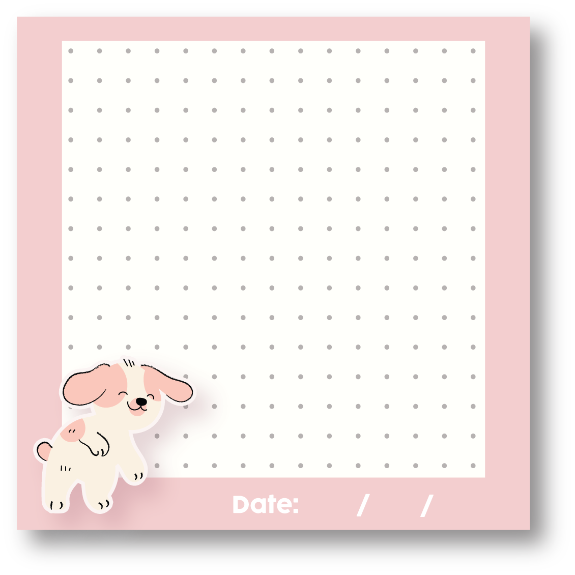 Pink Cavalier Notepad
