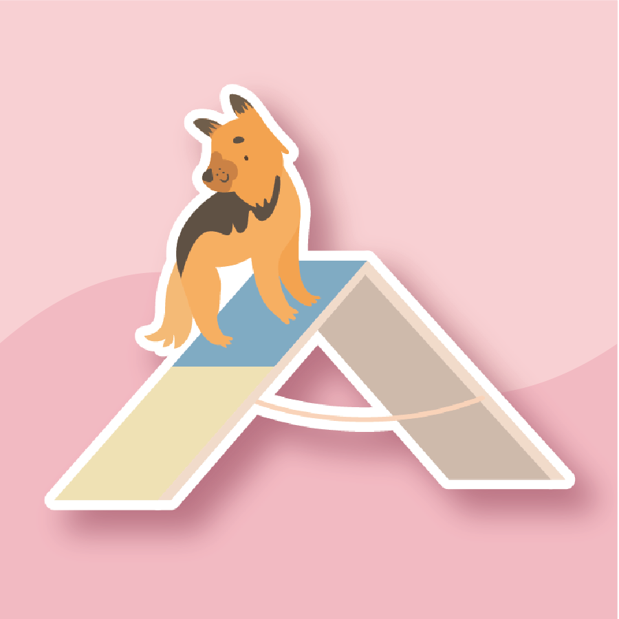 Playtime Agility Shepherd Sticker - Premium Waterproof Laminated Die Cut Sticker - Just $5