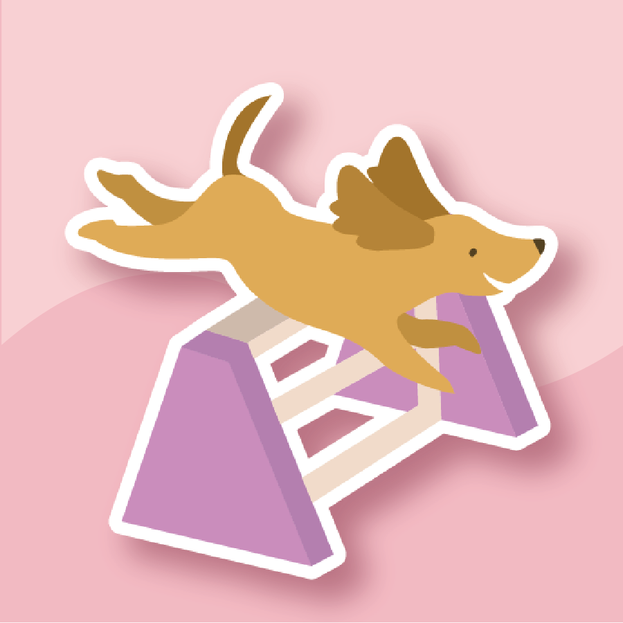 Playtime Jumping Spaniel Sticker- Premium Waterproof Laminated Die Cut Sticker - Just $5