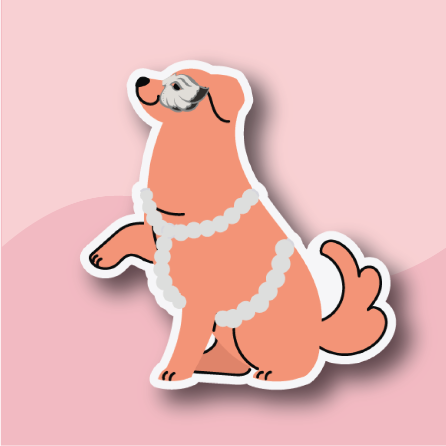 The Life Of A Showdog Stickers