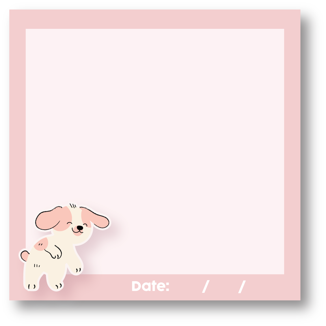 Pink Cavalier Notepad