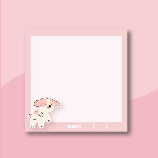 Pink Cavalier Notepad
