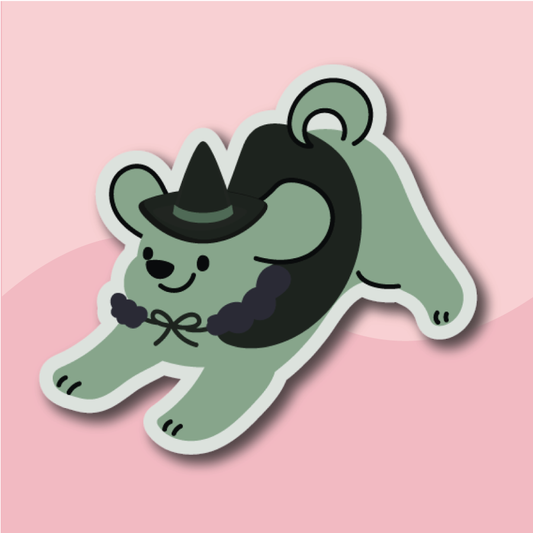 Pawsitively Bewitched Stickers