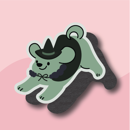 Pawsitively Bewitched Magnets