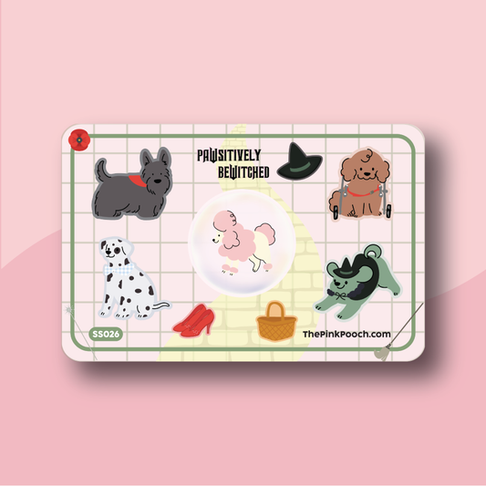 Pawsitiely Bewitched Sticker Sheet