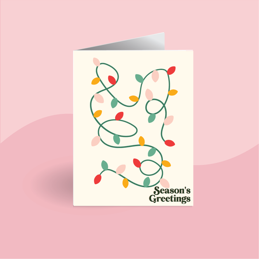 Playful Christmas Cards – Handmade A2 Holiday Card Set (Singles or Box of 6)