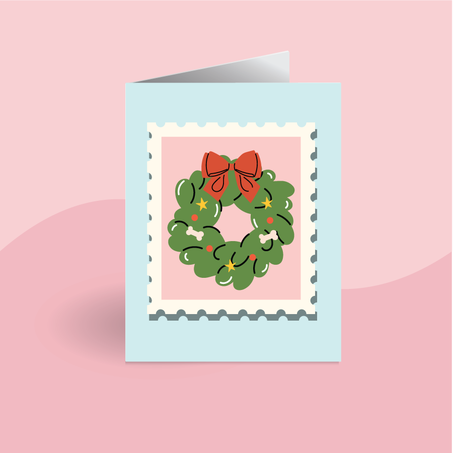 Playful Christmas Cards – Handmade A2 Holiday Card Set (Singles or Box of 6)